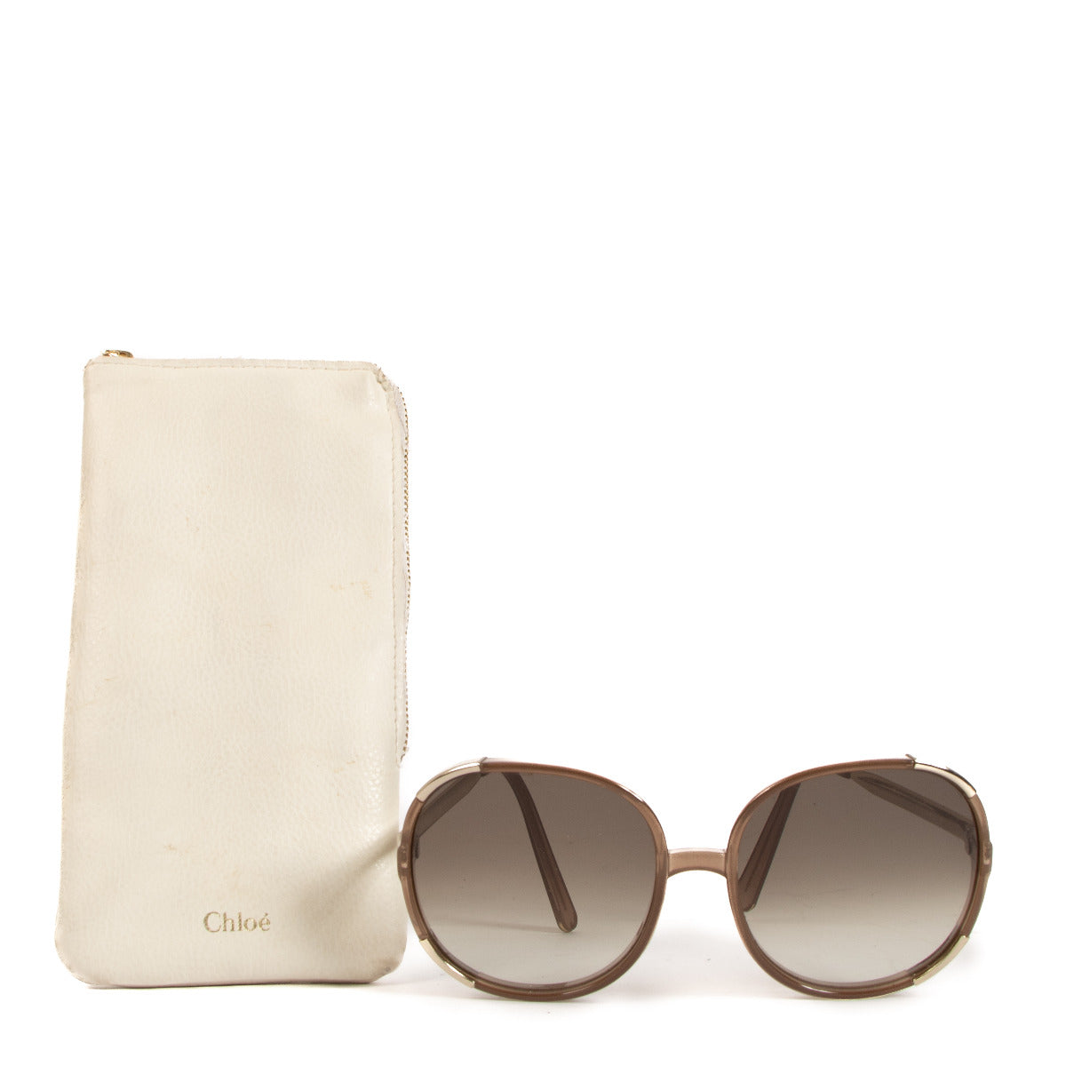 Bent u op zoek naar een authentieke Chloé Myrte Brown Sunglasses?