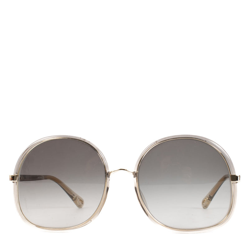 Shop safe online at Labellov in Antwerp, Brussels and Knokke these 100% authentic second hand Chloé Grey Acetate CH0029 Sunglasses