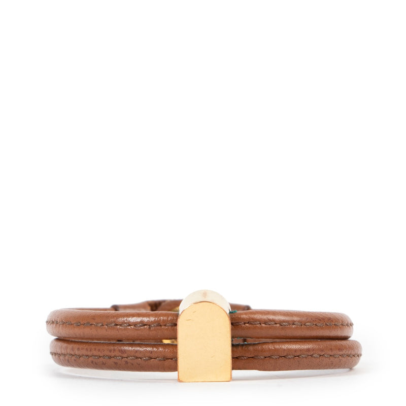 Buy an authentic second hand Delvaux Cognac Bracelet at Labellov