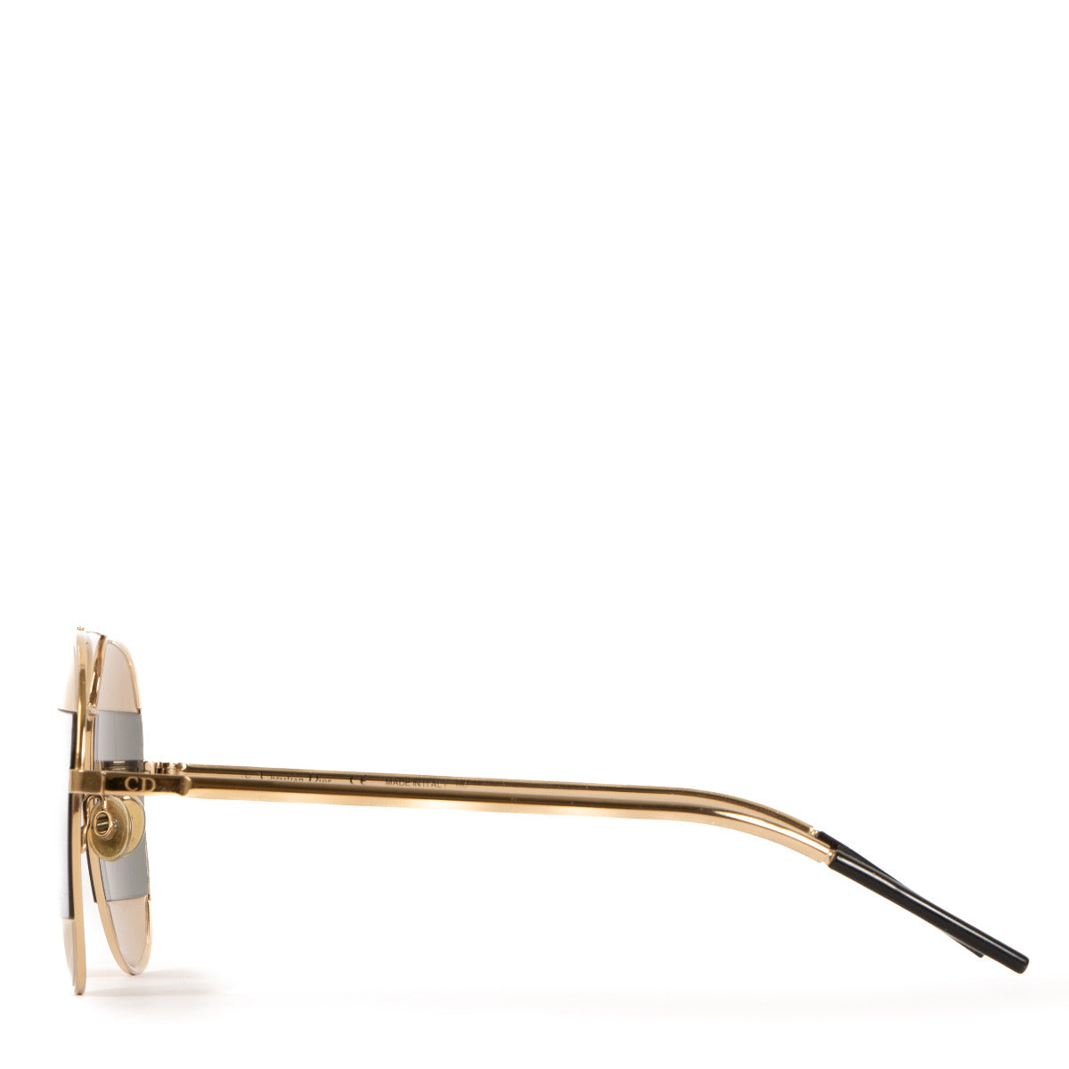 Lunettes de soleil Christian Dior DiorSplit1 dorées