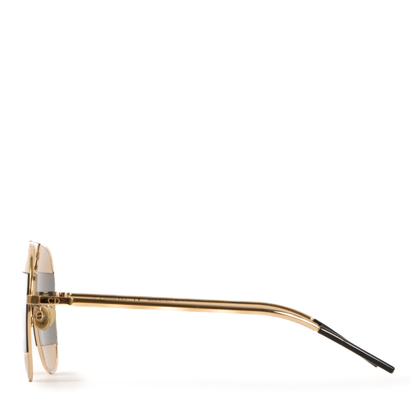 Christian Dior DiorSplit1 Gouden Zonnebril