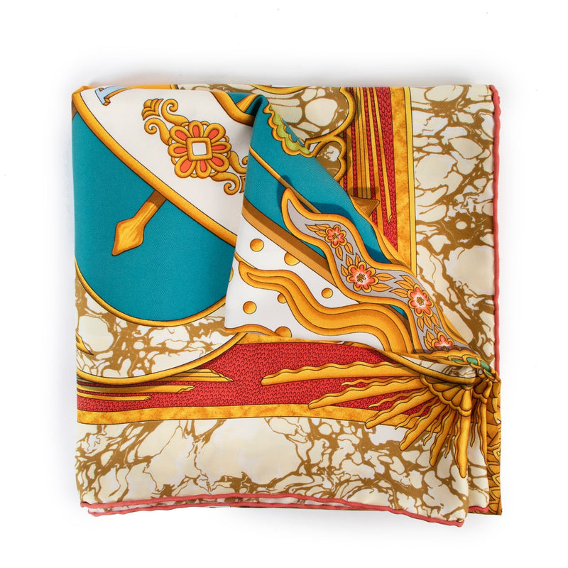 Buy an authentic second hand Hermès Carré Carpe Diem Scarf at Labellov