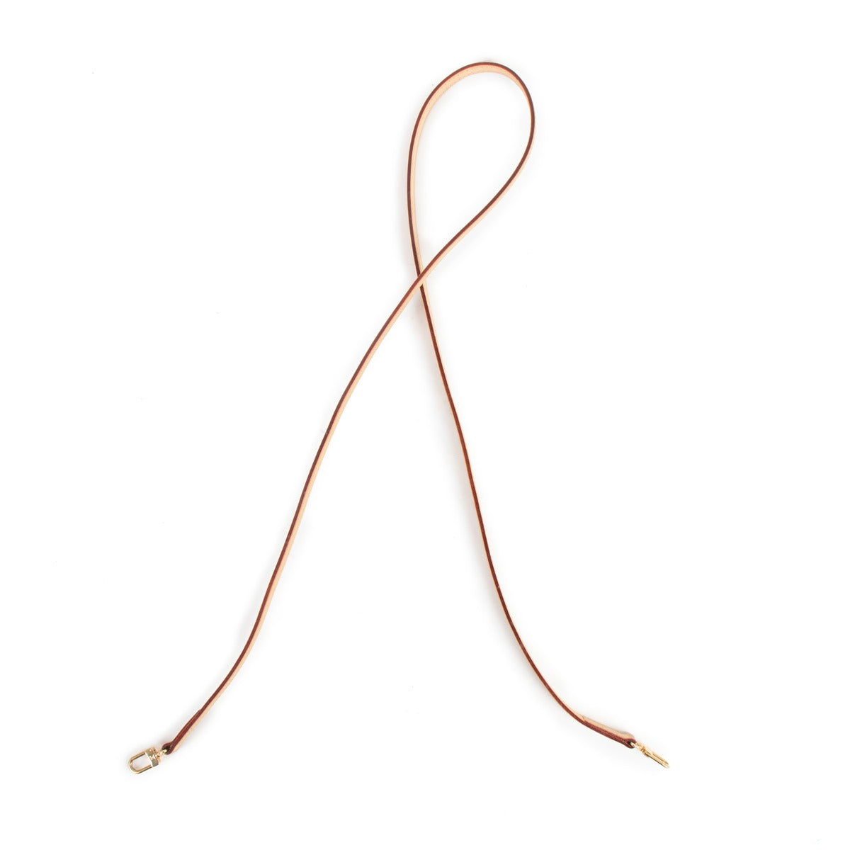 Louis Vuitton Beige Leather VVN Bag Strap