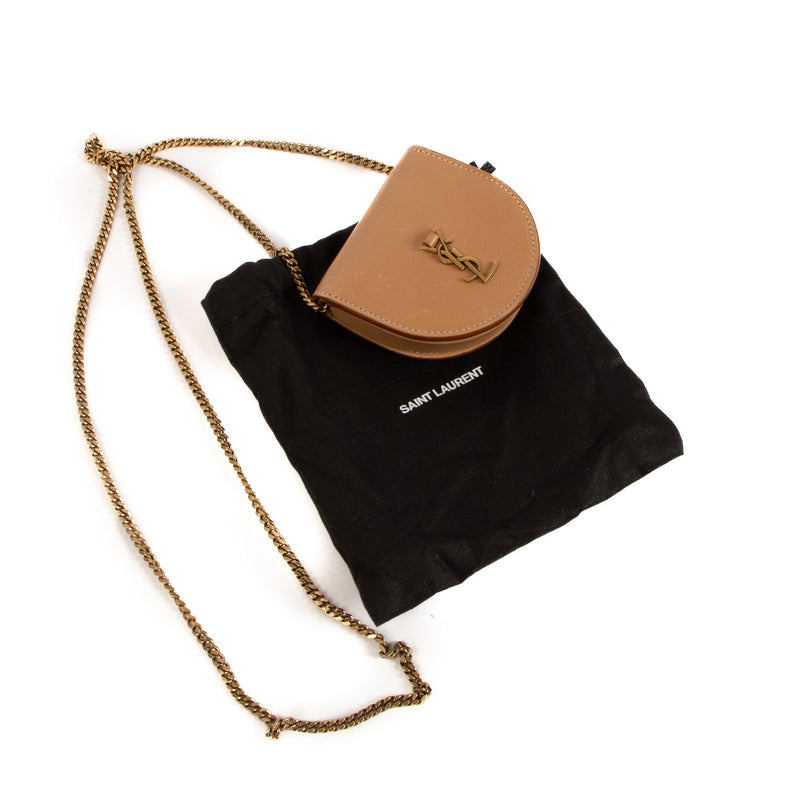 Saint Laurent Baby Kaia Coin Purse Chain Bag