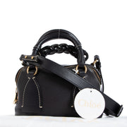 Buy an authentic Chloé Blue Daria Small Day Bag Crossbody on LabelLov.com