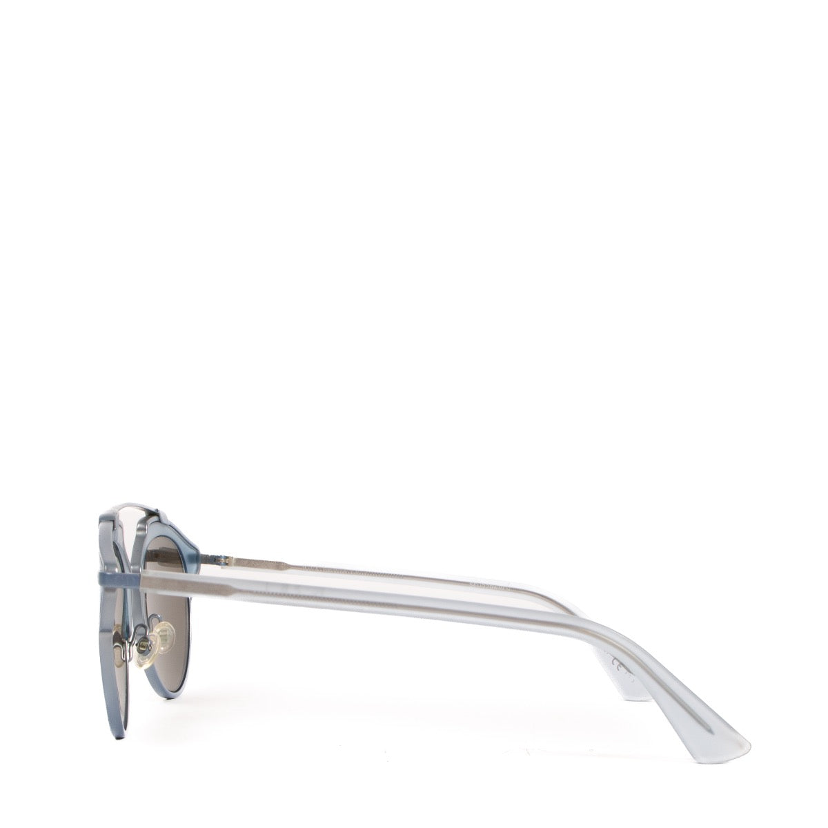 Shop safe online at Labellov in Antwerp, Brussels and Knokke these 100% authentic second hand Christian Dior Blue Mirror So Real Sunglasses