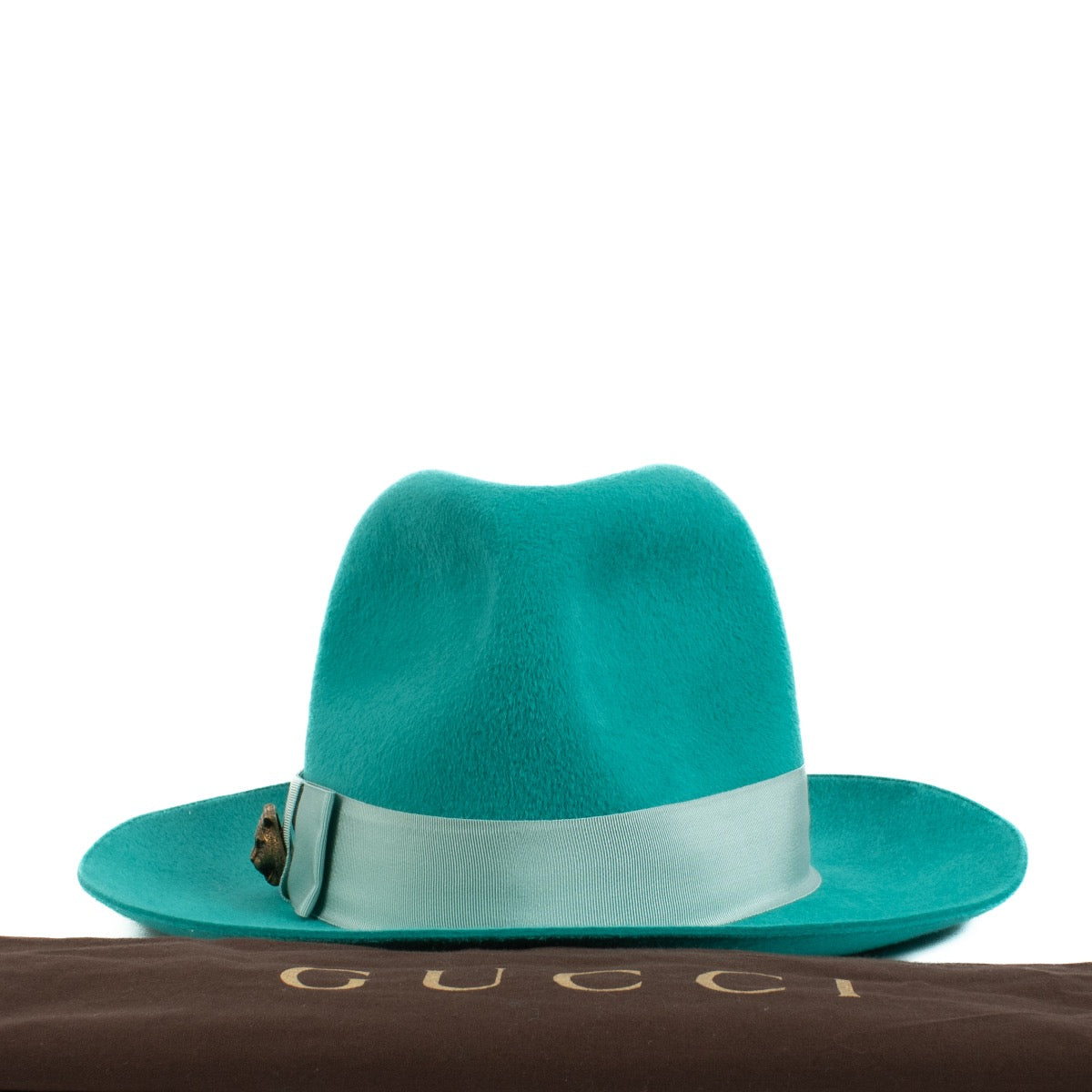 Shop 100% authentic secondhand Gucci Blue Rabbit Felt Tiger Head Hat on Labellov.com