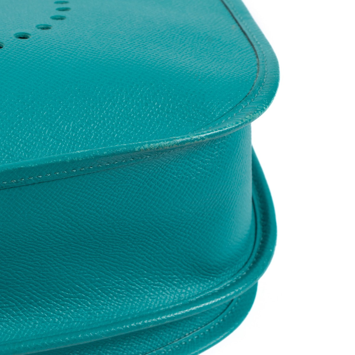 Hermès Evelyne III 33 Bleu Paon Epsom