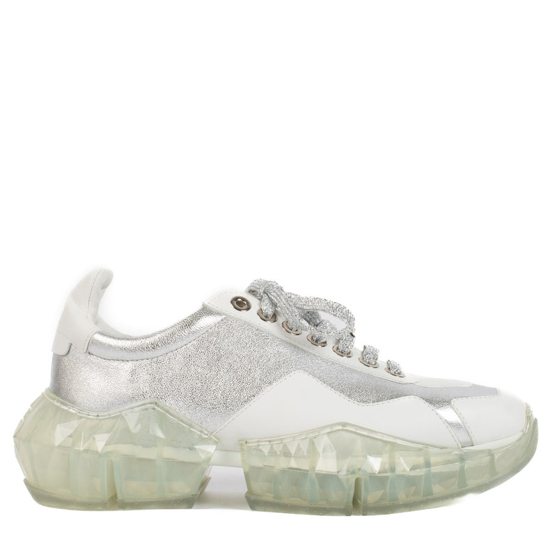 shop 100% authentic second hand Jimmy Choo White Diamond Sneakers - Size 39 on Labellov.com