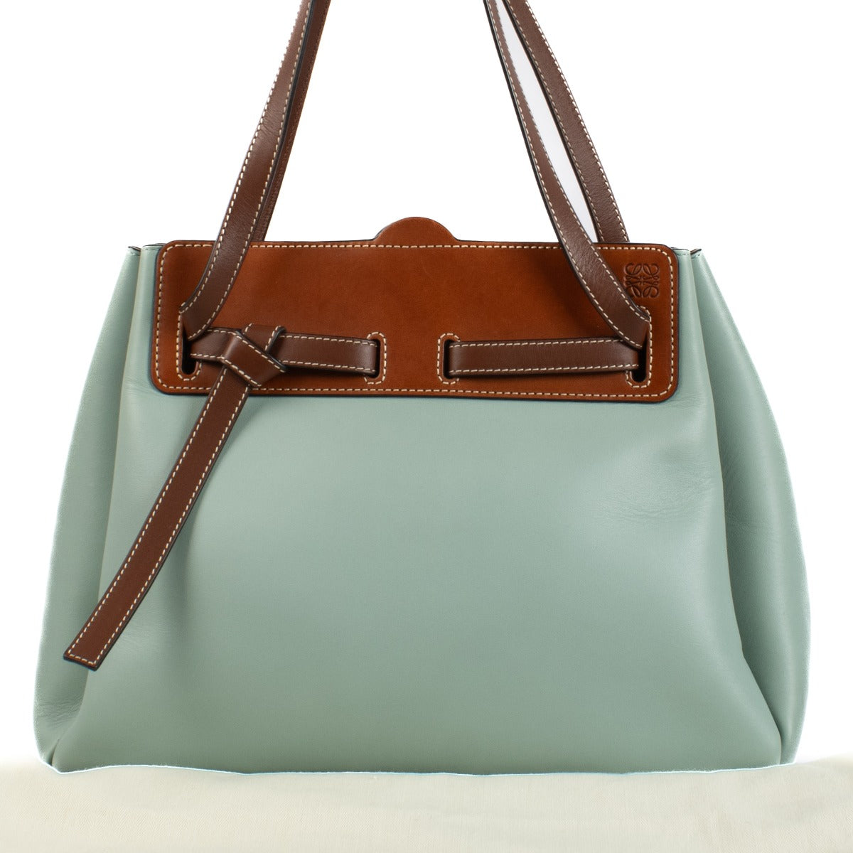 Loewe Two-Tone Large Lazo Bag