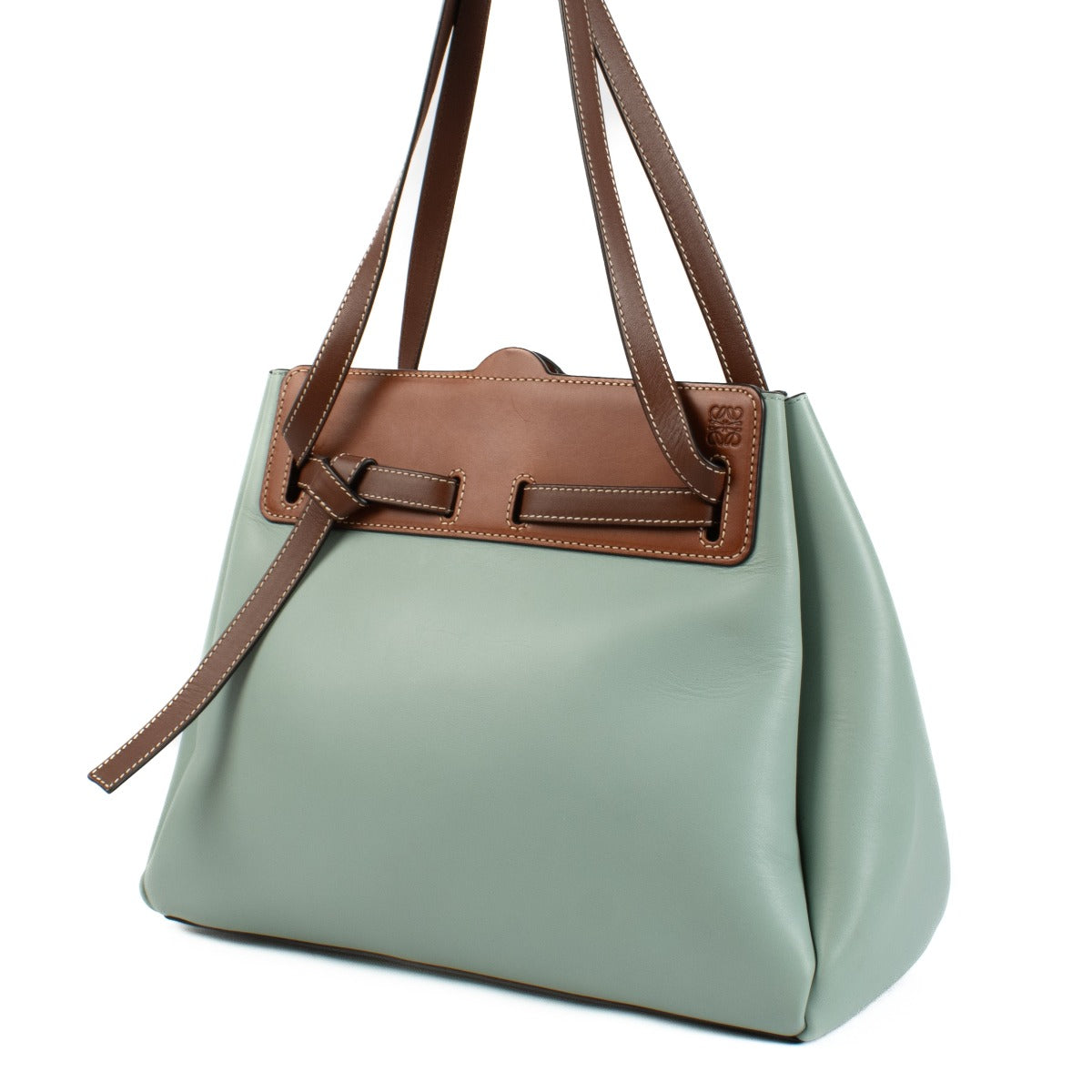 Sac Lazo grand modèle bicolore Loewe