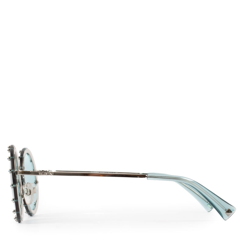 shop 100% authentic second hand Valentino Blue Crystal Sunglasses on Labellov.com