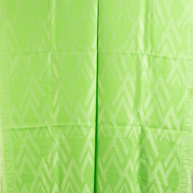 authentic second hand Valentino Green Monogram Scarf on Labellov.com