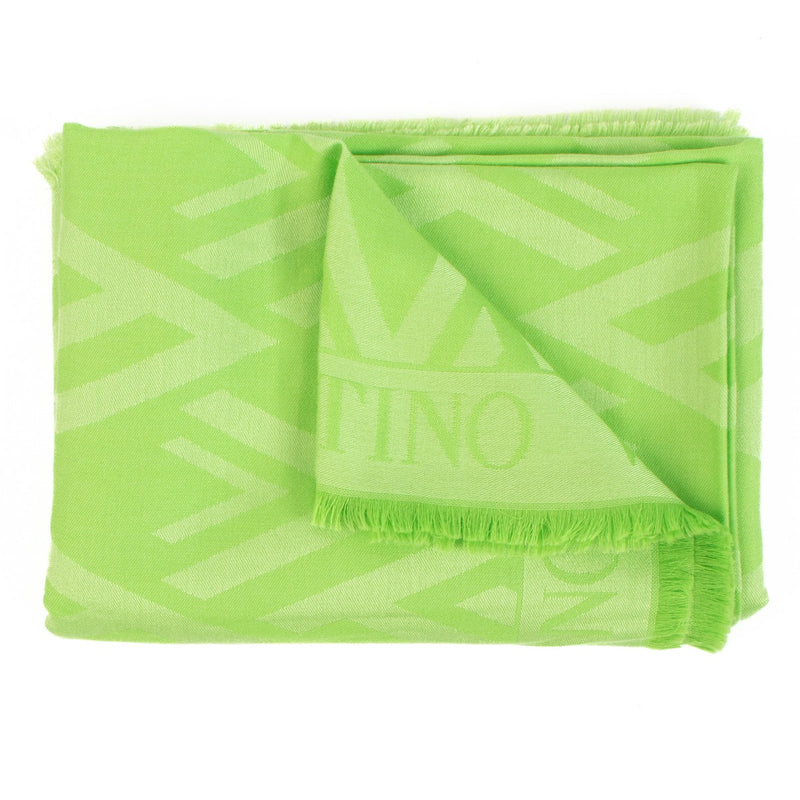 Valentino Green Monogram Scarf