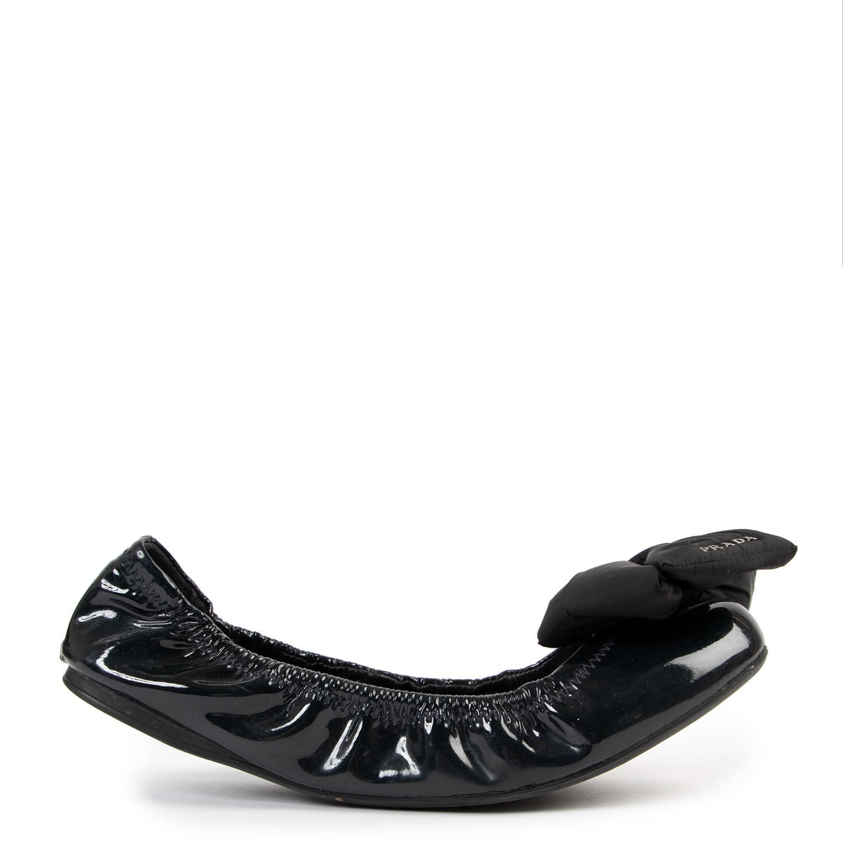 Prada Green Patent Ballerinas- size 40