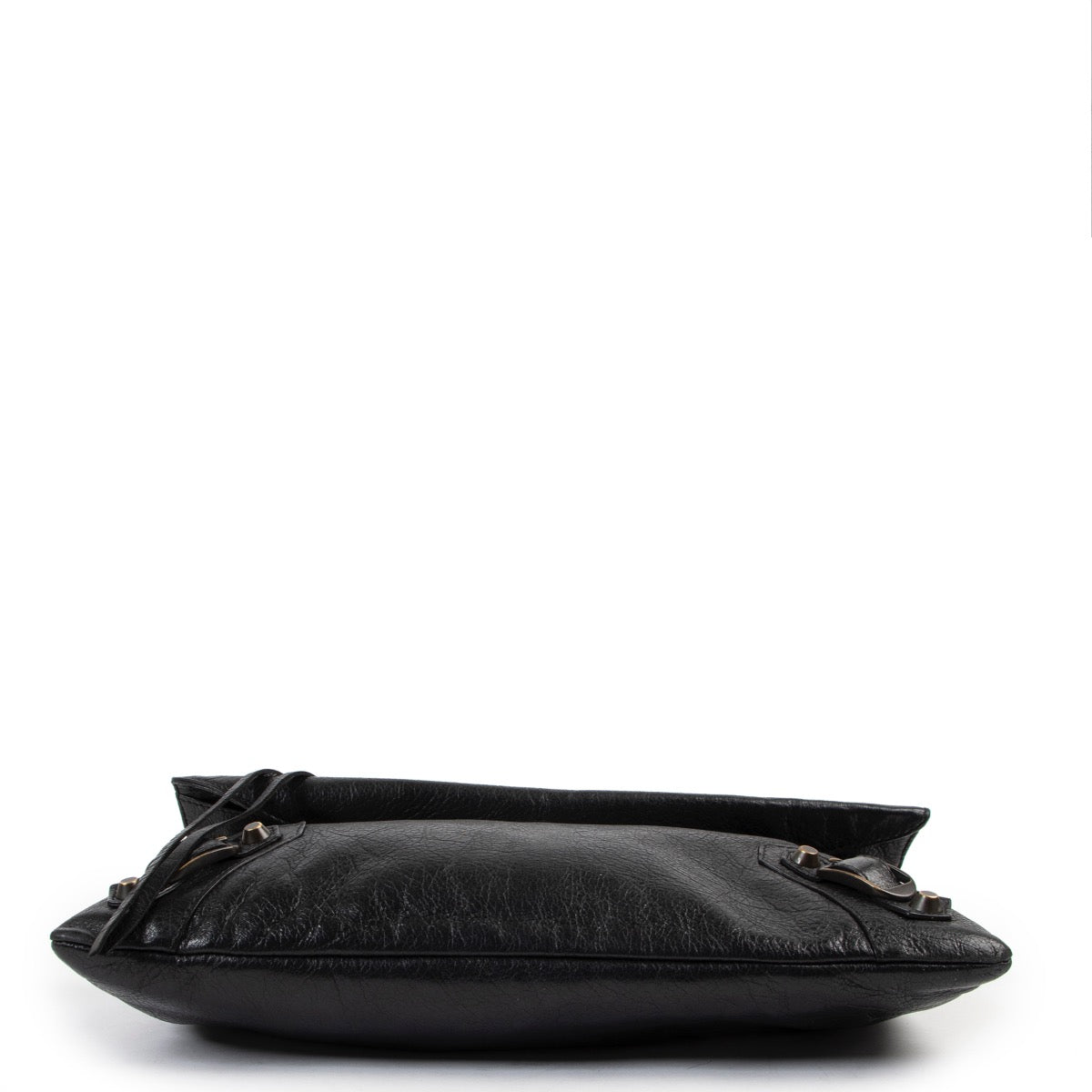 Buy an authentic second hand Balenciaga Envelope Black Clutch at Labellov