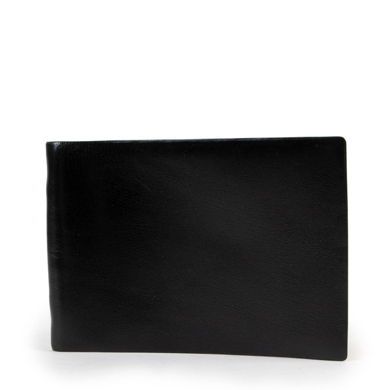 Delvaux black photo holder