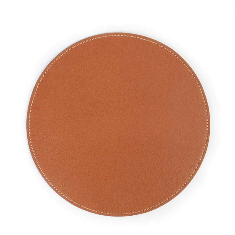 Buy an authentic second hand Delvaux cognac mouse pad at Labellov
