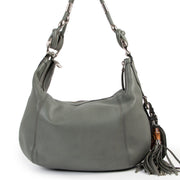 Buy an authentic second hand Gucci grey shoulder bag at Labellov