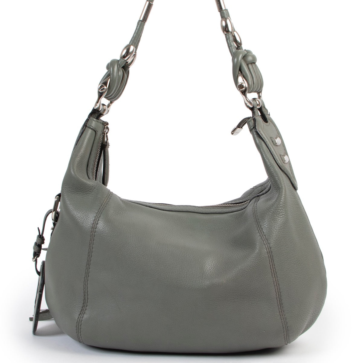 Buy an authentic second hand Gucci grey shoulder bag at Labellov