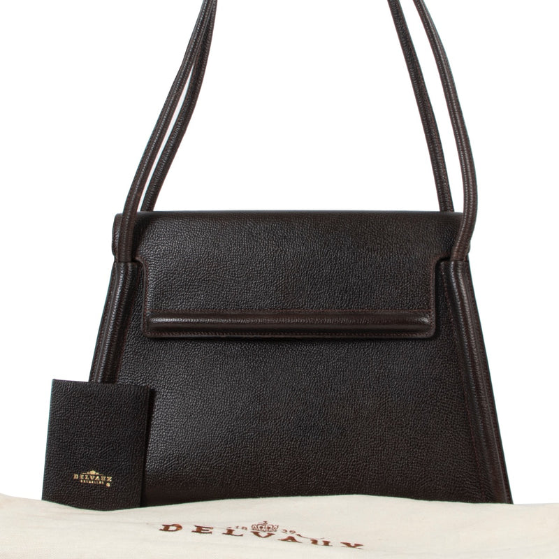 shop safe online Delvaux Brown Shoulder Bag