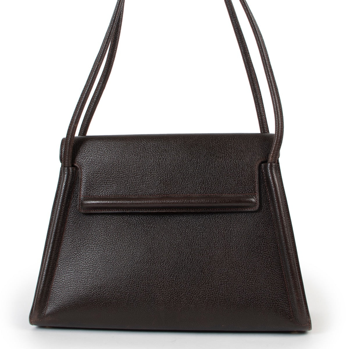 Delvaux Brown Shoulder Bag