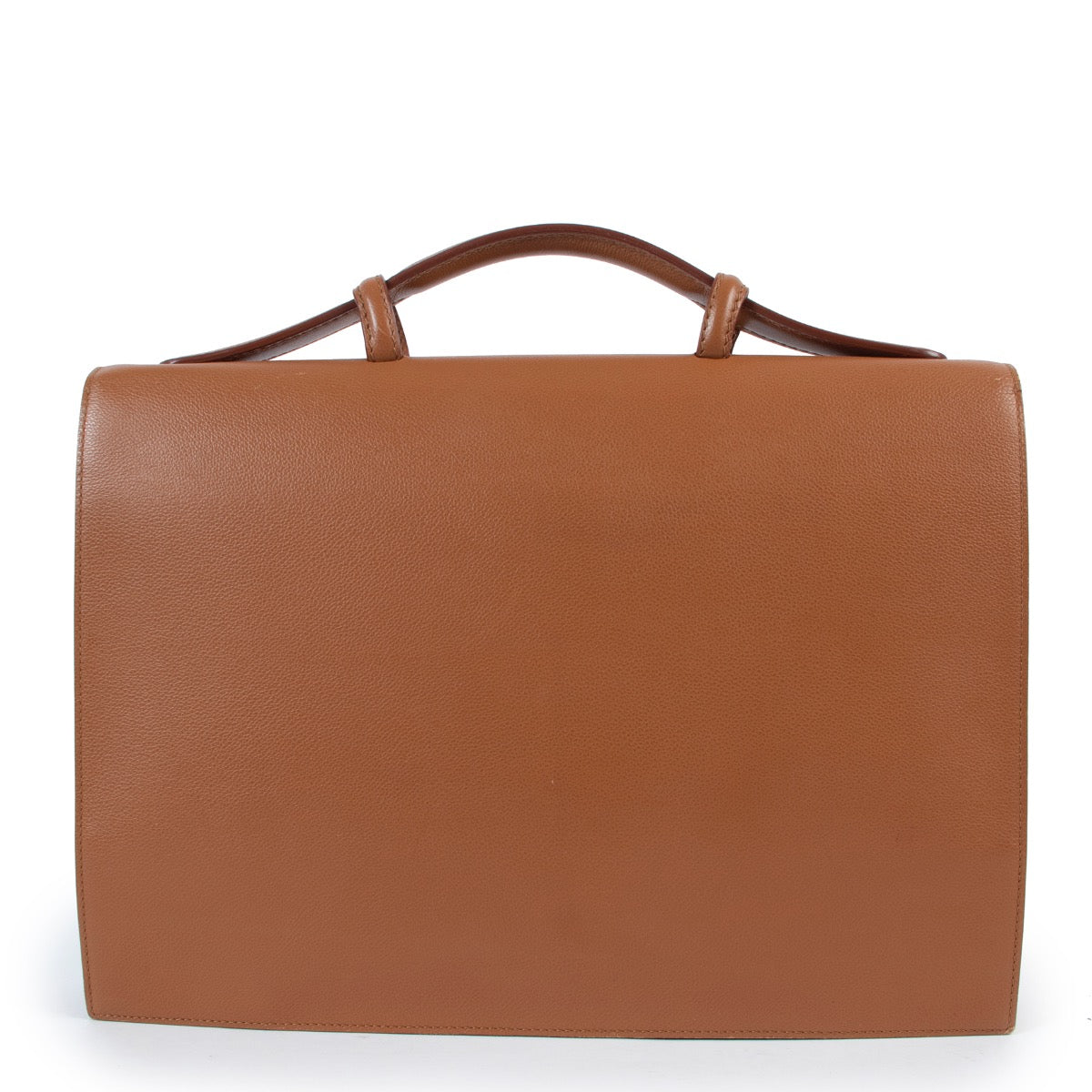 skip the waitinglist Delvaux Camel Briefcase