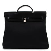 Buy an authentic second hand Hermès Black Herbag 2-in-1 Top Handle at Labellov