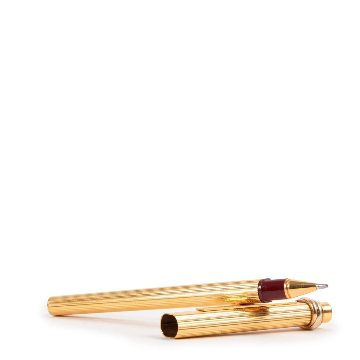 Shop authentic vintage Cartier Vendome Oval Gold Plated Ballpoint Pen at Labellov for the best price