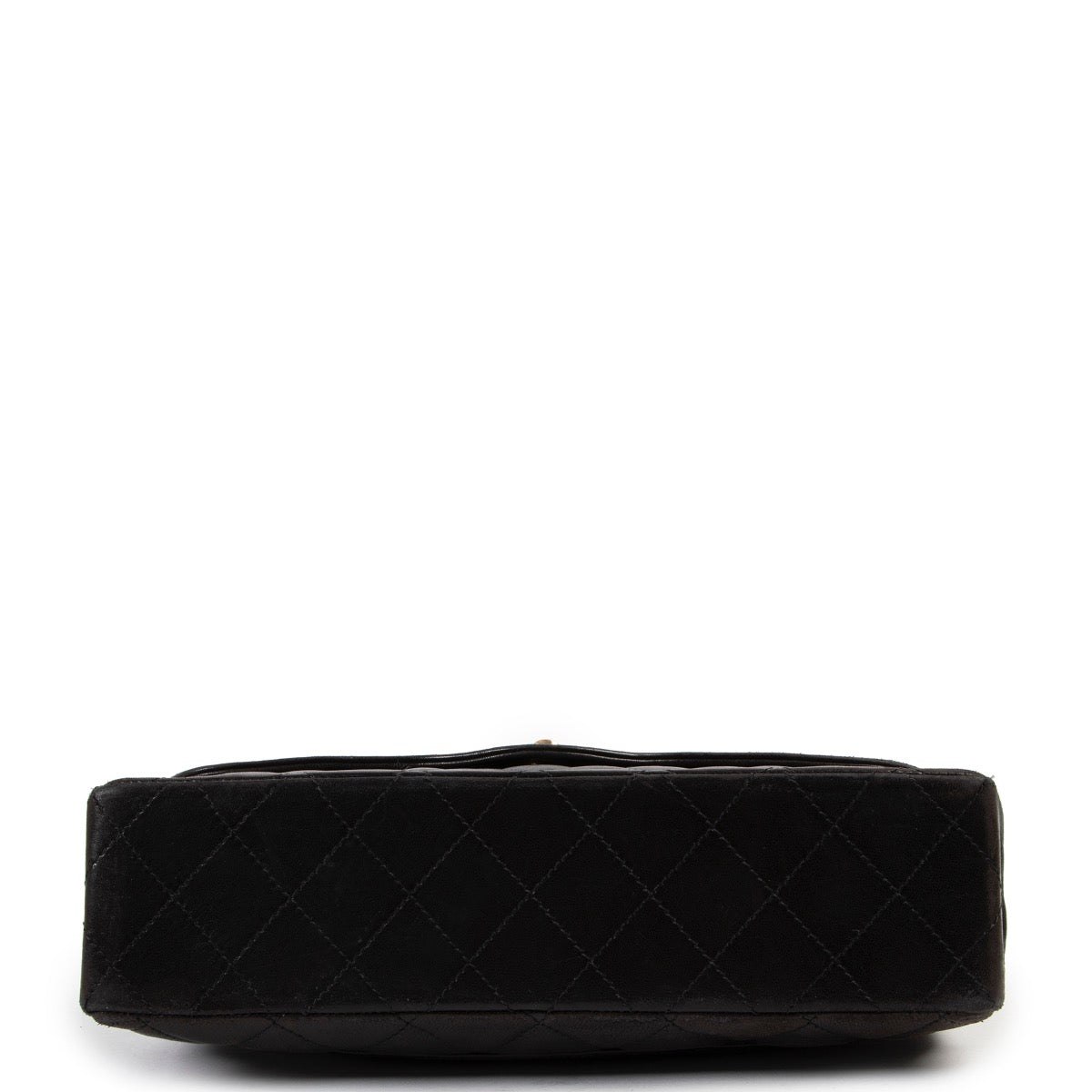 Buy an authentic second Chanel Vintage Brown Medium Classic Flap Bag at Labellov