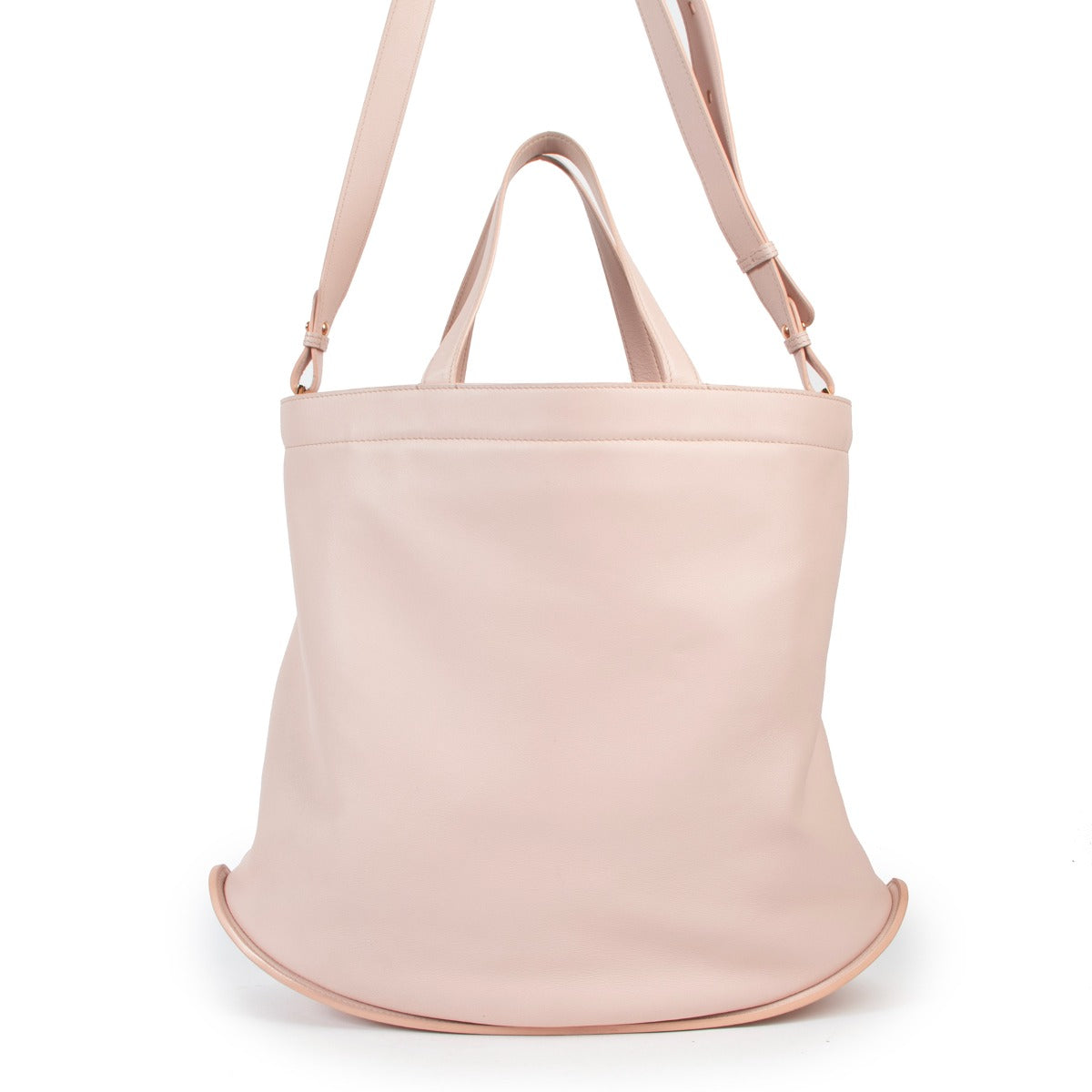 Delvaux Soft Pink Pin Cabas Tote Bag