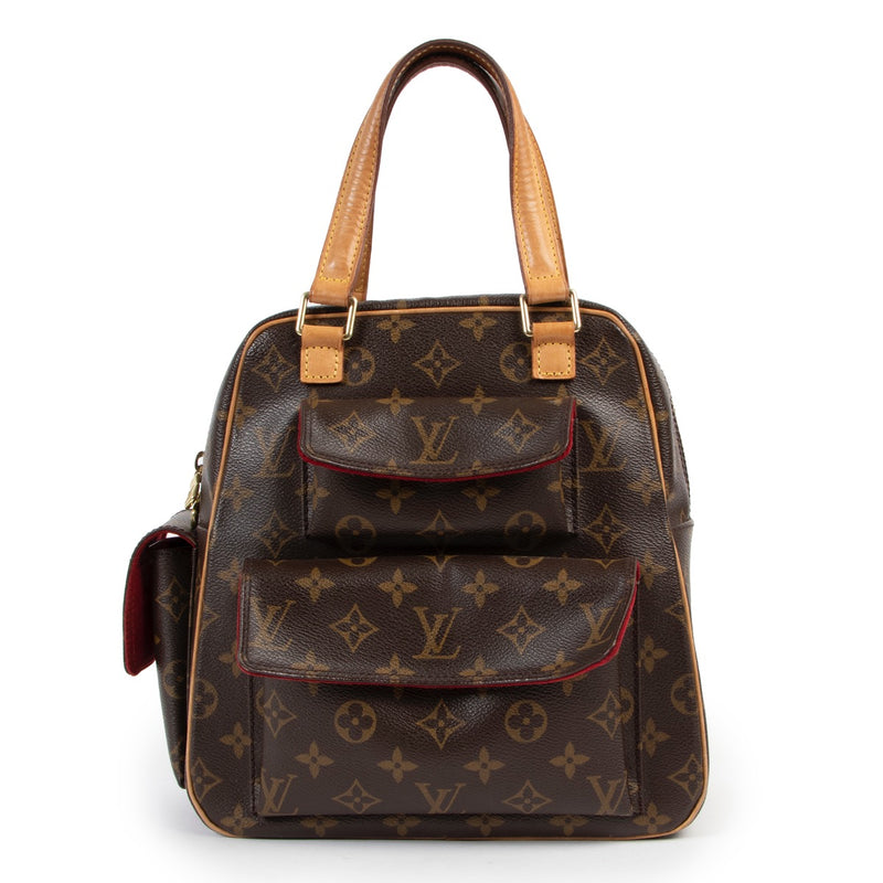 Shop safe online at Labellov in Antwerp this 100% authentic second hand Louis Vuitton Monogram Canvas Excentri-Cite Top Handle