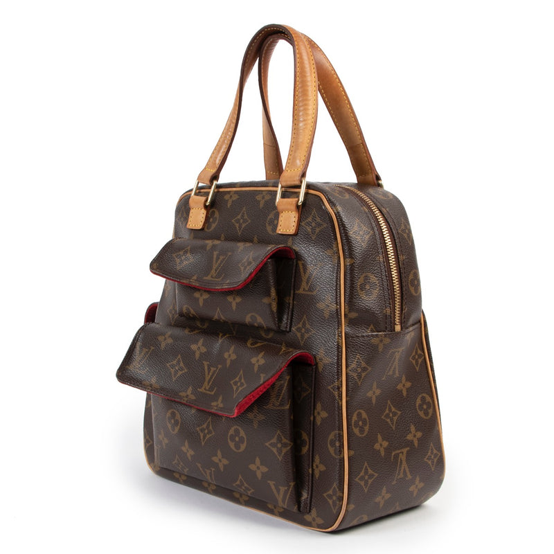Shop safe online at Labellov in Antwerp this 100% authentic second hand Louis Vuitton Monogram Canvas Excentri-Cite Top Handle
