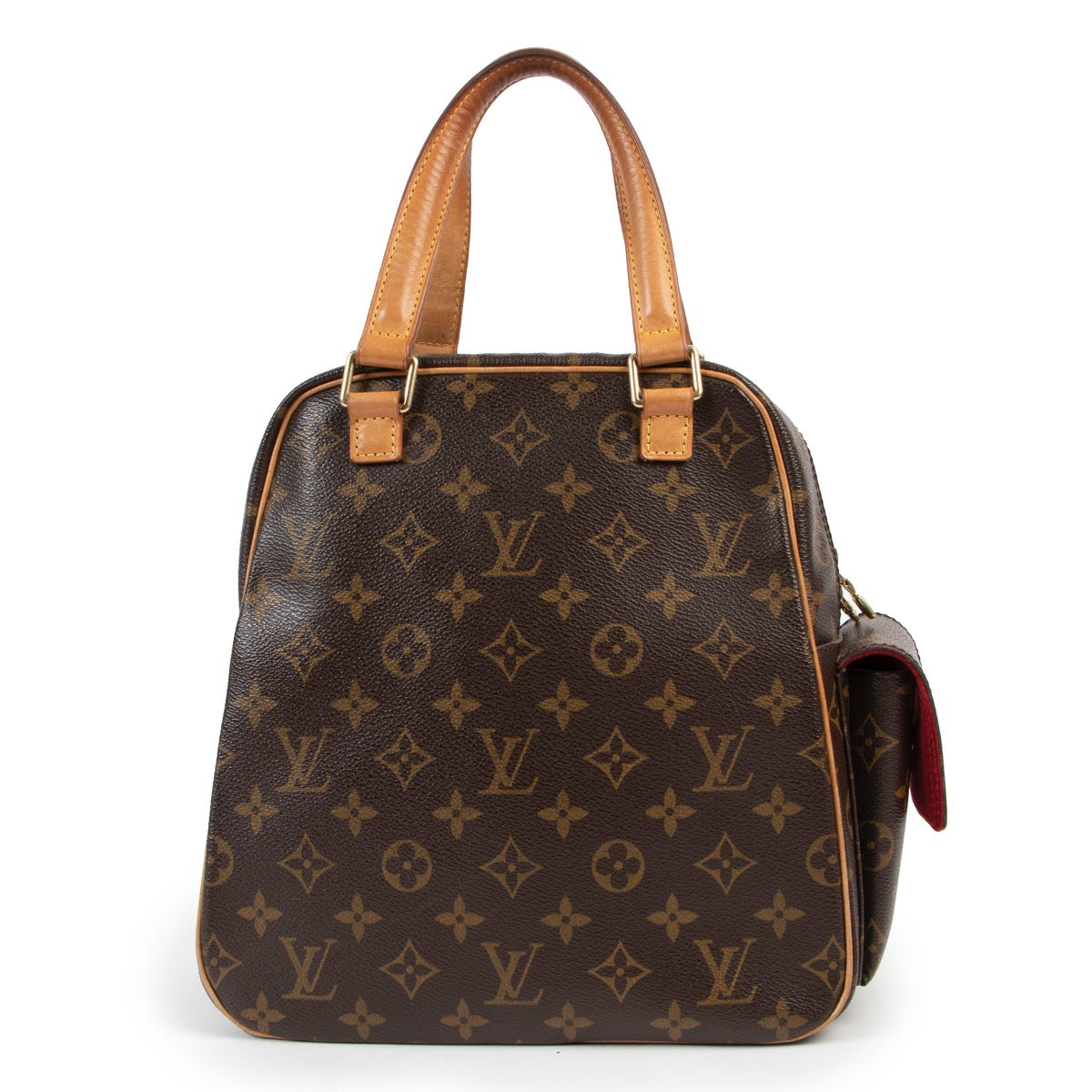 Shop safe online at Labellov in Antwerp this 100% authentic second hand Louis Vuitton Monogram Canvas Excentri-Cite Top Handle