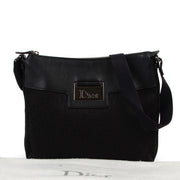 Shop safe online at Labellov in Antwerp this 100% authentic second hand Christian Dior Black Canvas Crossbody