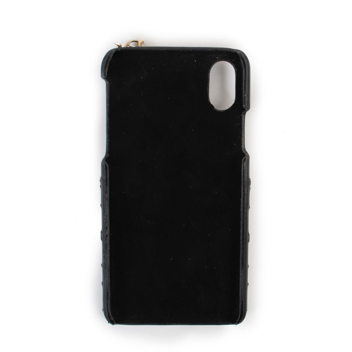 Shop safe online at Labellov in Antwerp this 100% authentic second hand Christian Dior Black iPhone XS Case