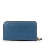 Buy an authentic second hand Prada Blue Leather Wallet at Labellov
