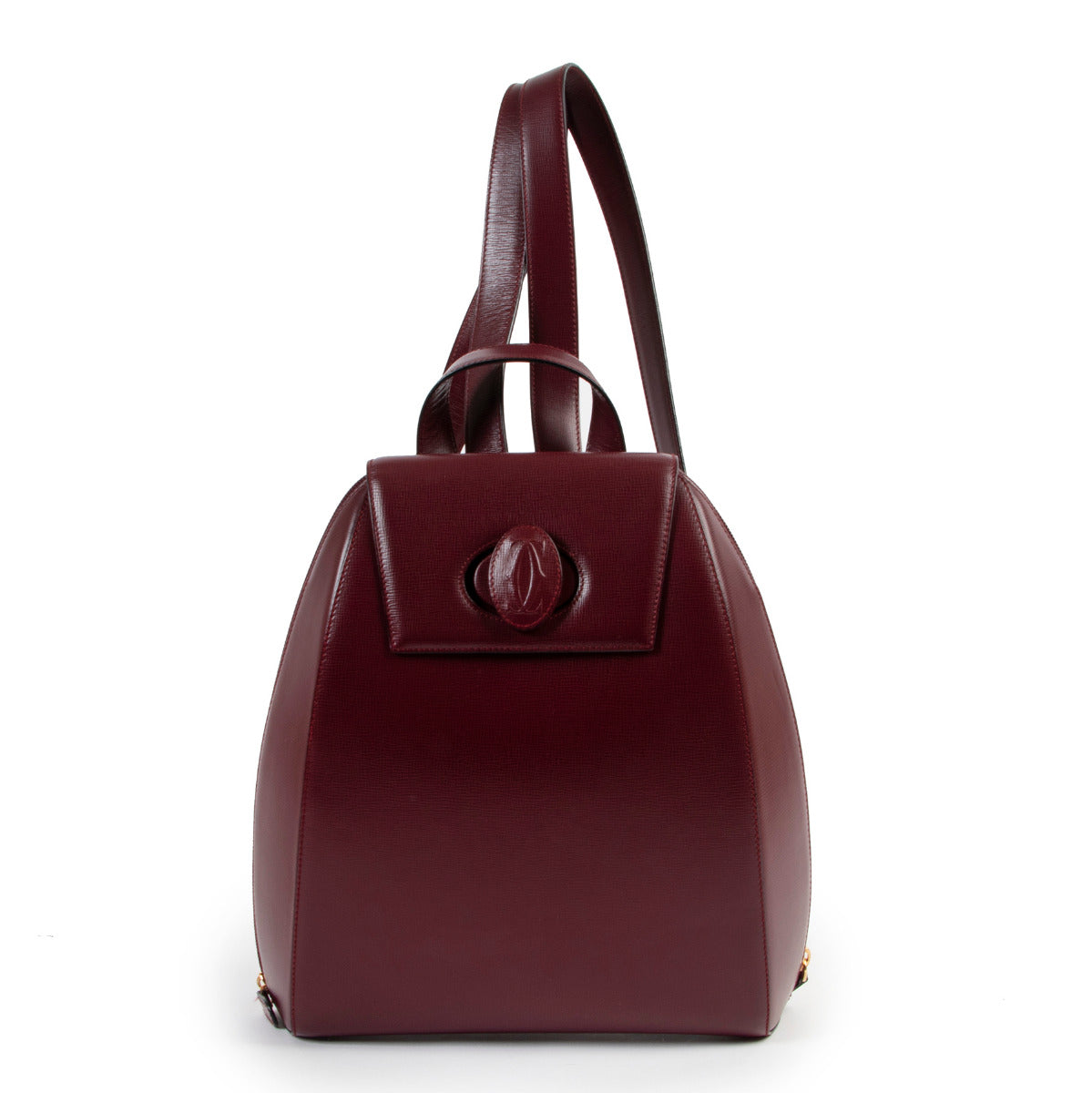 Cartier Red Leather Backpack for the best price at Labellov