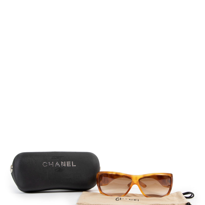 Chanel Tortoise Light Brown Sunglasses