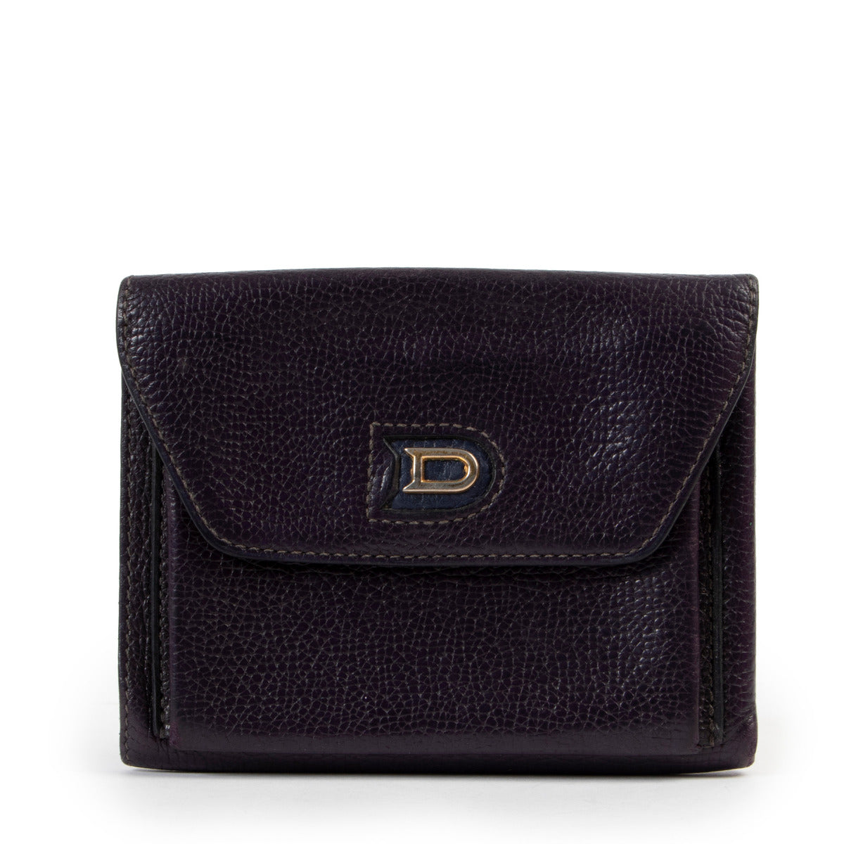 Delvaux Purple Denise Wallet