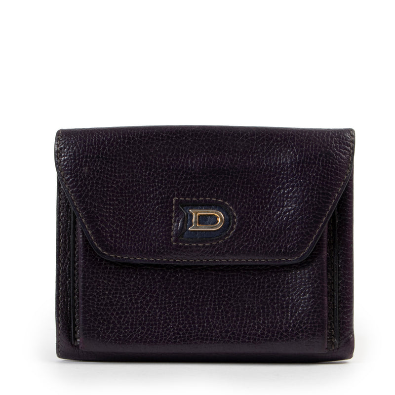 Delvaux Purple Denise Wallet