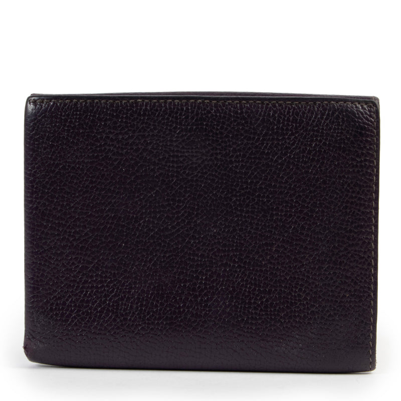 Delvaux Purple Denise Wallet
