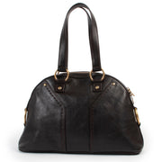 Buy second hand vintage authentic Yves Saint Laurent Muse Black Medium Handbag at Labellov for the best price