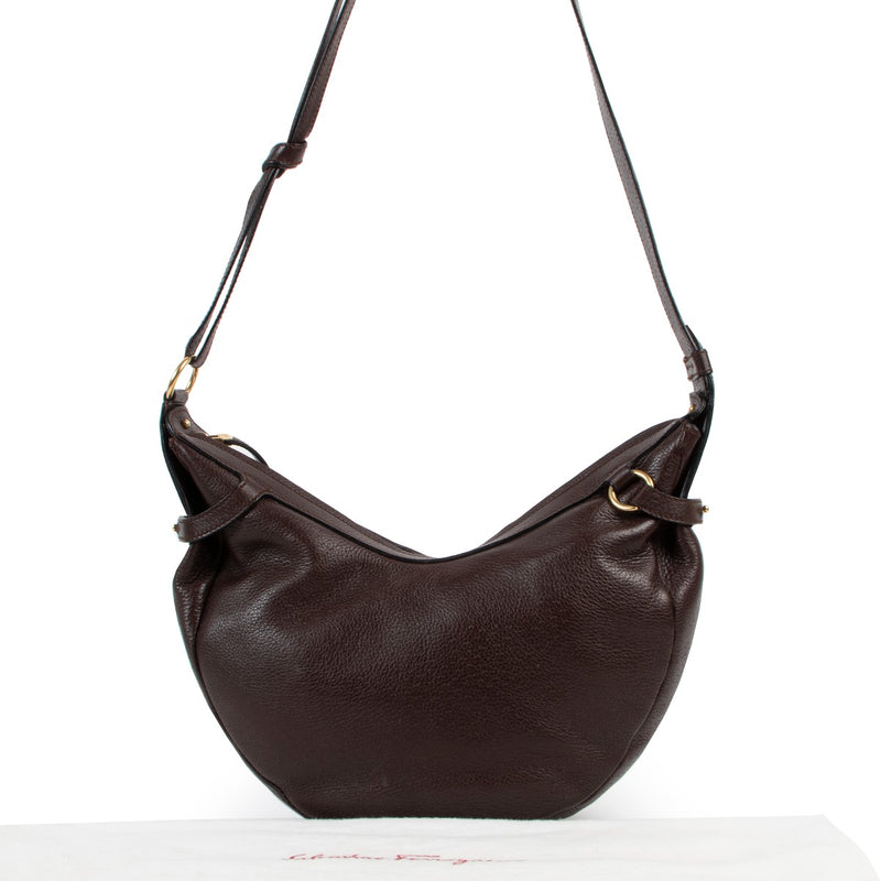 Salvatore Ferragamo Brown Crossbody
