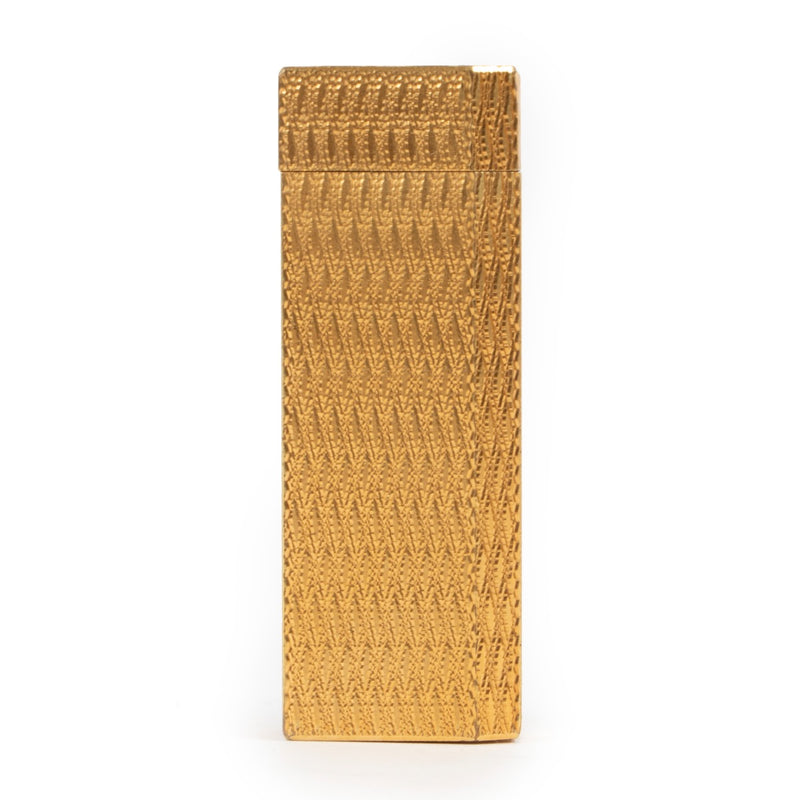 Shop safe online at Labellov in Antwerp this 100% authentic second hand Must De Cartier Gold Lighter