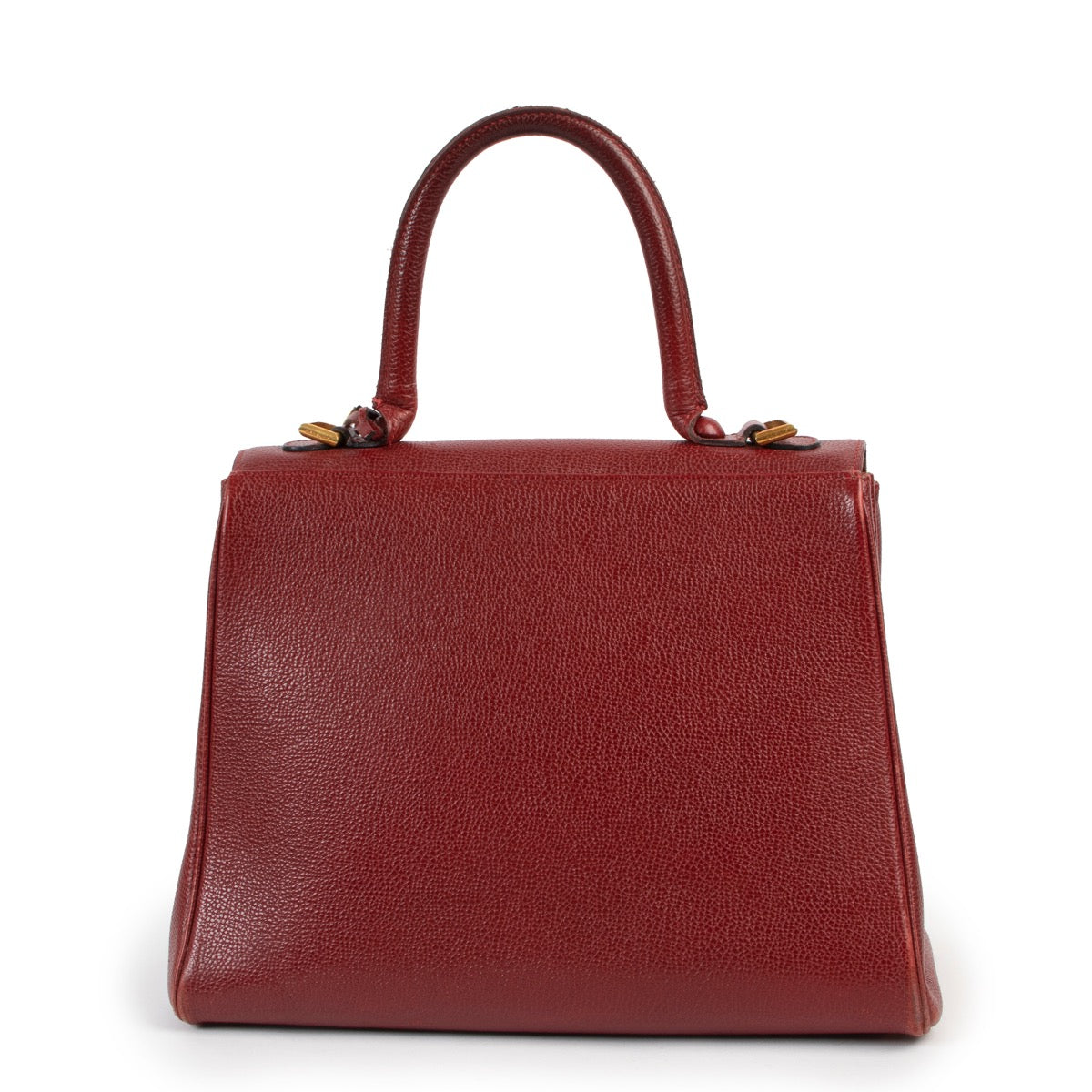 Buy an authentic second hand Delvaux Brillant Burgundy MM at Labellov