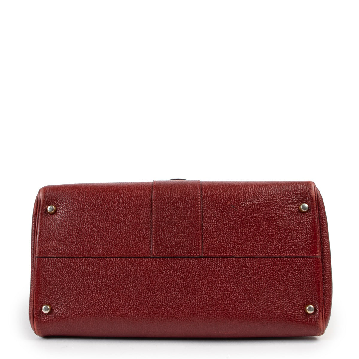 Buy an authentic second hand Delvaux Brillant Burgundy MM at Labellov