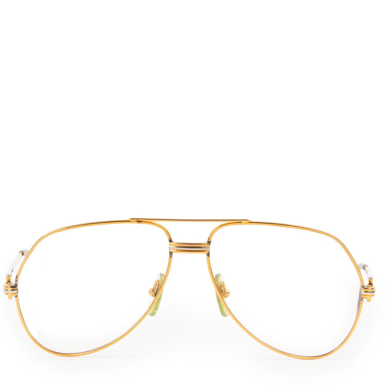 Must de Cartier Aviator Golden Glasses Buy this gorgeous piece here safely! 100% authentic