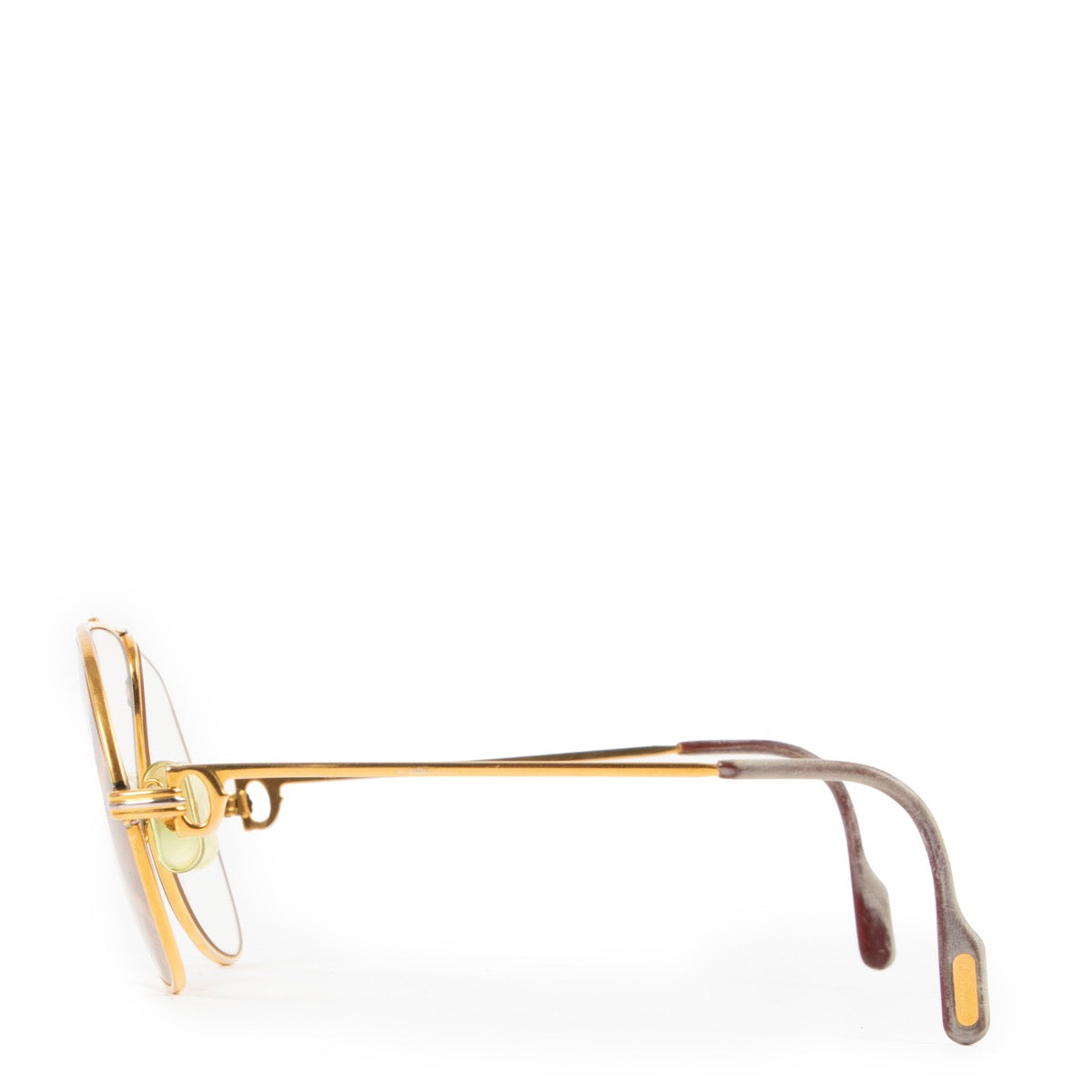 Must de Cartier Aviator Golden Glasses Buy this gorgeous piece here safely! 100% authentic