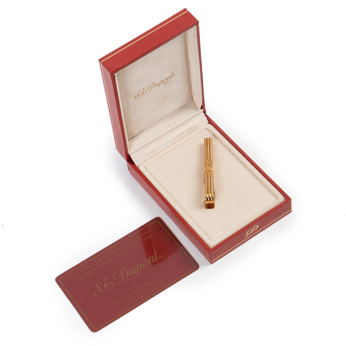 Shop authentic vintage Dupont Gold-Plated Tie Clip at Labellov for the best price